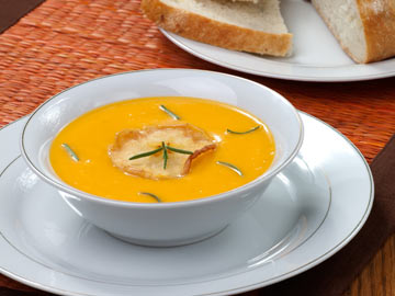 Butternut Squash and Apple Soup