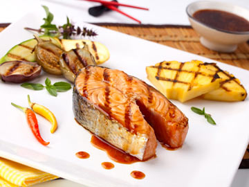 Teriyaki and Pineapple Salmon