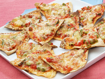 Veggie Tortilla Pizzas - Dietitian's Choice Recipe