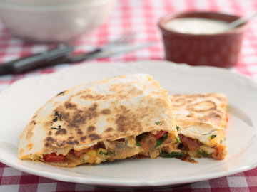 Vegetable Quesadilla - Gluten Free