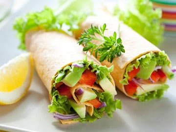 Very Veggie Wrap - Dietitian's Choice Recipe