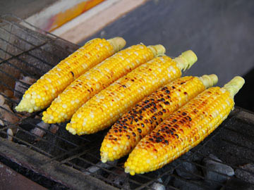 Grilled Corn-on-the-Cob
with Pepper Seasoning - Dietitian's Choice Recipe