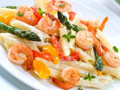 Shrimp Veggie Pasta